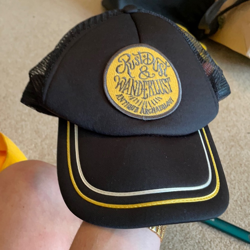 Vintage Rust dust & wanderlust cap